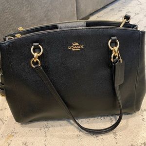 Coach Leather Handbag. Only used once. Like new!